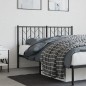vidaXL Kopfteil Metall Schwarz 140 cm vidaXL Kopfteil Metall Schwarz 140 cm