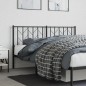 vidaXL Kopfteil Metall Schwarz 160 cm vidaXL Kopfteil Metall Schwarz 160 cm