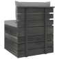 vidaXL Garten-Palettensofa 4-Sitzer mit Kissen Kiefer Massivholz vidaXL Garten-Palettensofa 4-Sitzer mit Kissen Kiefer Massivholz