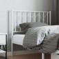 vidaXL Kopfteil Metall Weiß 90 cm vidaXL Kopfteil Metall Weiß 90 cm