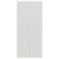 vidaXL Schuhschrank Weiß Sonoma-Eiche 80x35,5x180 cm Holzwerkstoff vidaXL Schuhschrank Weiß Sonoma-Eiche 80x35,5x180 cm Holzwerkstoff