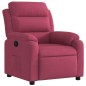 vidaXL Relaxsessel Weinrot Samt vidaXL Relaxsessel Weinrot Samt