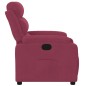 vidaXL Relaxsessel Weinrot Samt vidaXL Relaxsessel Weinrot Samt