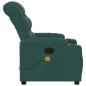vidaXL Massagesessel Dunkelgrün Stoff vidaXL Massagesessel Dunkelgrün Stoff