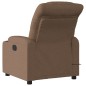 vidaXL Massagesessel Braun Stoff vidaXL Massagesessel Braun Stoff