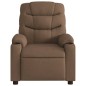 vidaXL Massagesessel Braun Stoff vidaXL Massagesessel Braun Stoff
