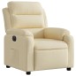 vidaXL Relaxsessel Elektrisch Creme Stoff vidaXL Relaxsessel Elektrisch Creme Stoff