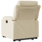 vidaXL Relaxsessel mit Aufstehhilfe Elektrisch Creme Stoff vidaXL Relaxsessel mit Aufstehhilfe Elektrisch Creme Stoff