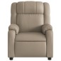 vidaXL Massagesessel Elektrisch Cappuccino-Braun Kunstleder vidaXL Massagesessel Elektrisch Cappuccino-Braun Kunstleder