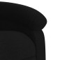 vidaXL Massagesessel Elektrisch Schwarz Stoff vidaXL Massagesessel Elektrisch Schwarz Stoff