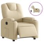vidaXL Relaxsessel Elektrisch Creme Stoff vidaXL Relaxsessel Elektrisch Creme Stoff