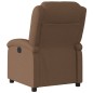 vidaXL Relaxsessel Elektrisch Braun Stoff vidaXL Relaxsessel Elektrisch Braun Stoff