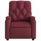 vidaXL Relaxsessel Elektrisch Weinrot Stoff vidaXL Relaxsessel Elektrisch Weinrot Stoff