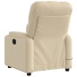vidaXL Massagesessel Elektrisch Creme Stoff vidaXL Massagesessel Elektrisch Creme Stoff