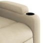vidaXL Massagesessel Elektrisch Creme Stoff vidaXL Massagesessel Elektrisch Creme Stoff