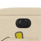vidaXL Massagesessel Elektrisch Creme Stoff vidaXL Massagesessel Elektrisch Creme Stoff