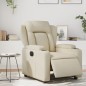 vidaXL Relaxsessel Elektrisch Creme Kunstleder vidaXL Relaxsessel Elektrisch Creme Kunstleder