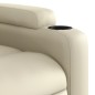 vidaXL Relaxsessel Elektrisch Creme Kunstleder vidaXL Relaxsessel Elektrisch Creme Kunstleder