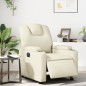 vidaXL Relaxsessel Elektrisch Creme Kunstleder vidaXL Relaxsessel Elektrisch Creme Kunstleder