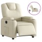 vidaXL Relaxsessel Elektrisch Creme Kunstleder vidaXL Relaxsessel Elektrisch Creme Kunstleder