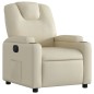 vidaXL Relaxsessel Elektrisch Creme Kunstleder vidaXL Relaxsessel Elektrisch Creme Kunstleder