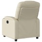 vidaXL Relaxsessel Elektrisch Creme Kunstleder vidaXL Relaxsessel Elektrisch Creme Kunstleder