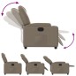 vidaXL Relaxsessel Elektrisch Cappuccino-Braun Kunstleder vidaXL Relaxsessel Elektrisch Cappuccino-Braun Kunstleder