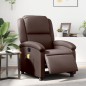 vidaXL Massagesessel Elektrisch Braun Kunstleder vidaXL Massagesessel Elektrisch Braun Kunstleder