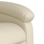 vidaXL Massagesessel Elektrisch Creme Kunstleder vidaXL Massagesessel Elektrisch Creme Kunstleder