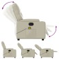 vidaXL Massagesessel Elektrisch Creme Kunstleder vidaXL Massagesessel Elektrisch Creme Kunstleder
