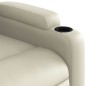 vidaXL Massagesessel Elektrisch Creme Kunstleder vidaXL Massagesessel Elektrisch Creme Kunstleder