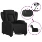 vidaXL Relaxsessel Elektrisch Schwarz Stoff vidaXL Relaxsessel Elektrisch Schwarz Stoff