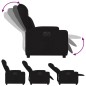 vidaXL Relaxsessel Elektrisch Schwarz Stoff vidaXL Relaxsessel Elektrisch Schwarz Stoff