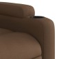 vidaXL Massagesessel Elektrisch Braun Stoff vidaXL Massagesessel Elektrisch Braun Stoff
