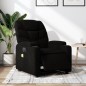 vidaXL Massagesessel Elektrisch Schwarz Stoff vidaXL Massagesessel Elektrisch Schwarz Stoff