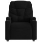 vidaXL Massagesessel Elektrisch Schwarz Stoff vidaXL Massagesessel Elektrisch Schwarz Stoff