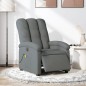 vidaXL Massagesessel Elektrisch Dunkelgrau Stoff vidaXL Massagesessel Elektrisch Dunkelgrau Stoff