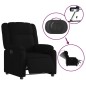 vidaXL Relaxsessel Elektrisch Schwarz Stoff vidaXL Relaxsessel Elektrisch Schwarz Stoff