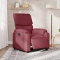 vidaXL Relaxsessel Elektrisch Weinrot Stoff vidaXL Relaxsessel Elektrisch Weinrot Stoff
