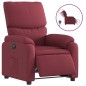 vidaXL Relaxsessel Elektrisch Weinrot Stoff vidaXL Relaxsessel Elektrisch Weinrot Stoff