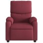 vidaXL Relaxsessel Elektrisch Weinrot Stoff vidaXL Relaxsessel Elektrisch Weinrot Stoff