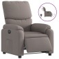 vidaXL Relaxsessel Elektrisch Taupe Stoff vidaXL Relaxsessel Elektrisch Taupe Stoff