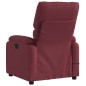 vidaXL Massagesessel Elektrisch Weinrot Stoff vidaXL Massagesessel Elektrisch Weinrot Stoff
