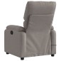 vidaXL Massagesessel Elektrisch Taupe Stoff vidaXL Massagesessel Elektrisch Taupe Stoff
