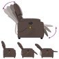vidaXL Massagesessel Elektrisch Braun Kunstleder vidaXL Massagesessel Elektrisch Braun Kunstleder