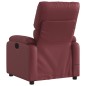 vidaXL Massagesessel Elektrisch Weinrot Kunstleder vidaXL Massagesessel Elektrisch Weinrot Kunstleder