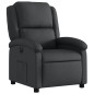 vidaXL Relaxsessel Elektrisch Schwarz Echtleder vidaXL Relaxsessel Elektrisch Schwarz Echtleder