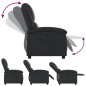 vidaXL Relaxsessel Elektrisch Schwarz Echtleder vidaXL Relaxsessel Elektrisch Schwarz Echtleder