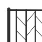 vidaXL Bettgestell mit Kopfteil Metall Schwarz 200x200 cm vidaXL Bettgestell mit Kopfteil Metall Schwarz 200x200 cm