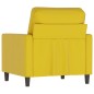 vidaXL Sessel Gelb 60 cm Samt vidaXL Sessel Gelb 60 cm Samt